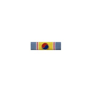 Republic of Korea War Service Medal Ribbon